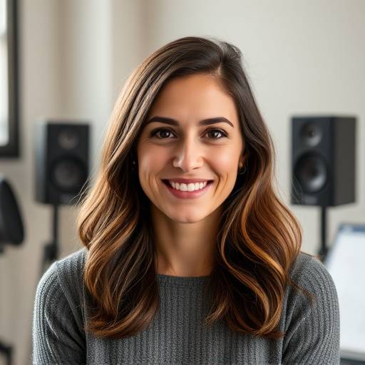 Ritratto di Giulia Verdi, editor audio e produttrice podcast presso Onda Sonora Studio.